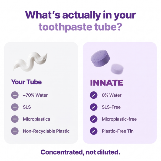 Purple Toothpaste Tablets